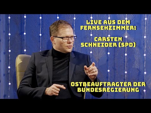 Live aus dem Fernsehzimmer: Carsten Schneider (SPD)