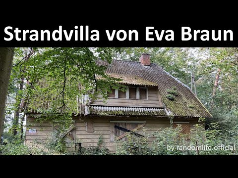 Strandvilla von Eva Braun alias Eva Hitler in Polen entdeckt