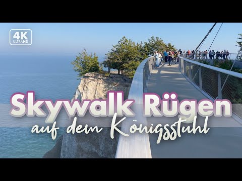 Skywalk Königsstuhl - Rügen Urlaub 2024 (4K Walk)