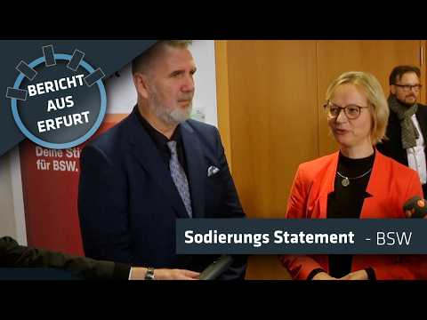 Sodierungs Statement der BSW | Bericht aus Erfurt