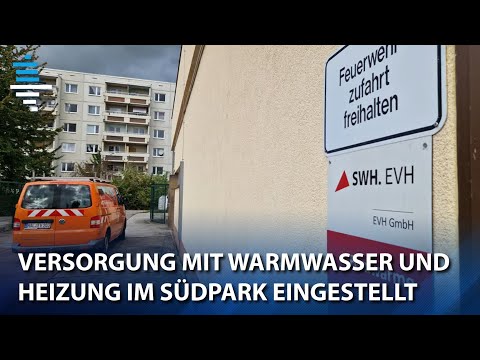 Versorgung mit Warmwasser und Heizung eingestellt - Dramatische Lage im Südpark