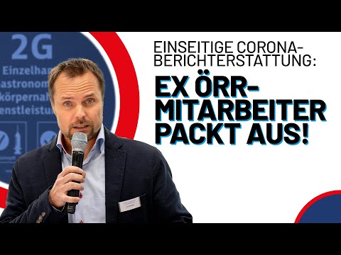 Einseitige Corona-Berichterstattung – Ex ÖRR-Mitarbeiter packt aus! - AfD-Fraktion im Bundestag