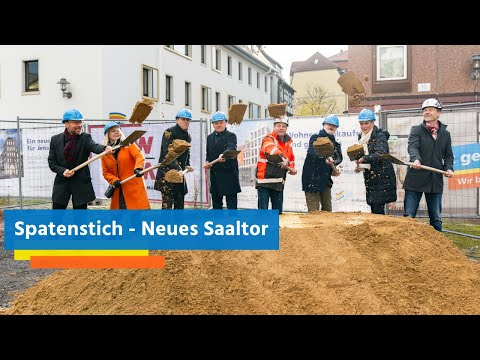 Spatenstich für das &quot;Neue Saaltor&quot; – Modernes Wohn- und Geschäftshaus in Jena