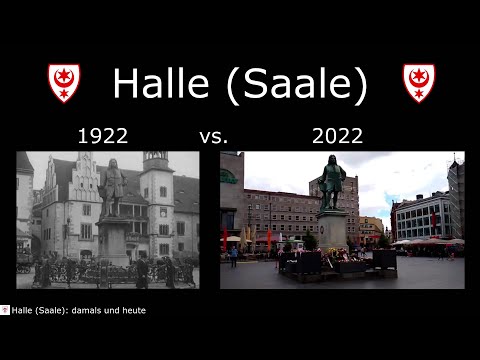 Halle (Saale) im Film: 1922 vs. 2022