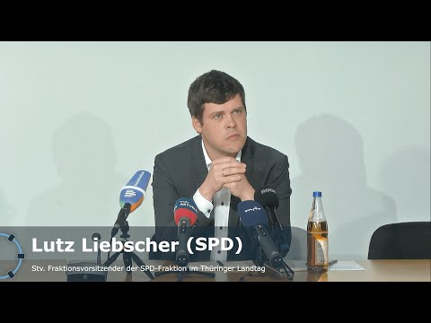 &quot;Bericht aus Erfurt&quot; – Landespressekonferenz mit Lutz Liebscher (SPD)