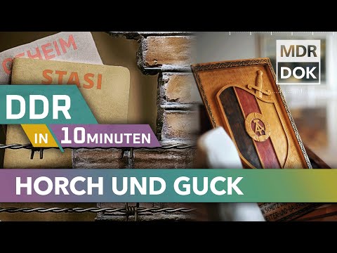 Die Stasi - Überwachungsapparat der DDR erklärt | DDR in 10 Minuten | MDR DOK