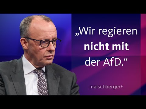 Was plant die CDU für Deutschland? Kanzlerkandidat Friedrich Merz im Gespräch | maischberger