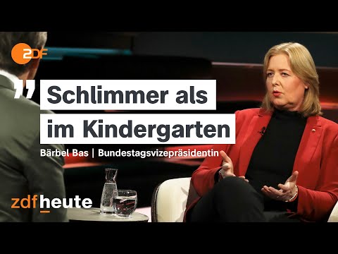 Bundestagspräsidentin Bas über die Verrohung im Bundestag | Markus Lanz vom 27. November 2024