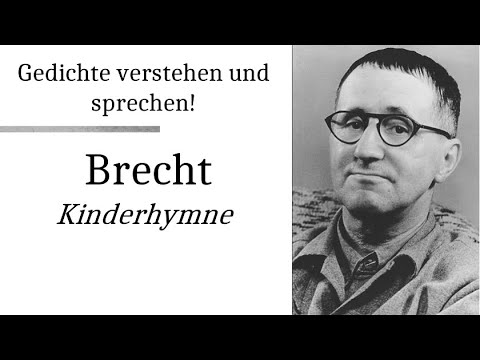 Brecht verstehen: Kinderhymne (Gedichte-Karaoke 185)