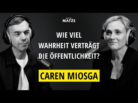 Caren Miosga über Ehrlichkeit in der Politik, ihre Überzeugungen und gute Fragen