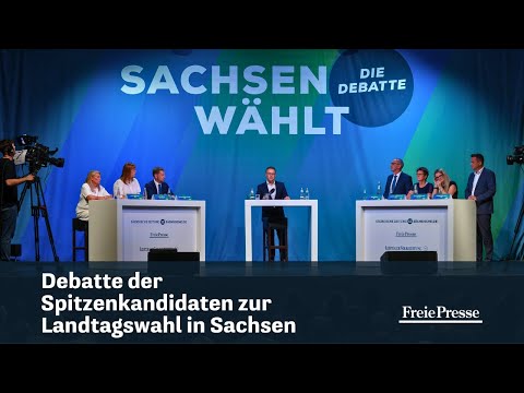 Sachsen wählt: Das Wahlforum zur Landtagswahl 2024