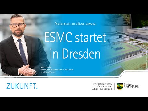 Meilenstein im Silicon Saxony: Spatenstich für ESMC