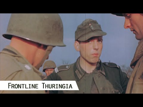 At the Frontline in Thuringia, Germany | US Army Raw Footage shot in March &amp; April 1945