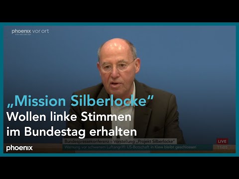 Gregor Gysi, Dietmar Bartsch und Bodo Ramelow zum Wahlkampf der LINKEN &quot;Projekt Silberlocke&quot;