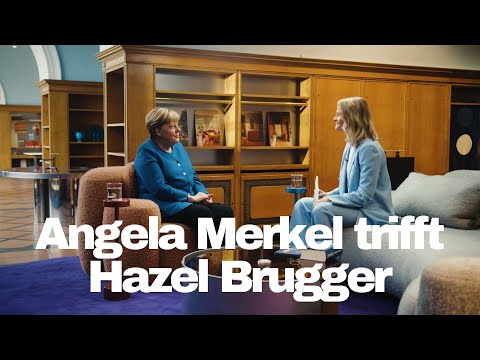 Angela Merkel trifft Hazel Brugger