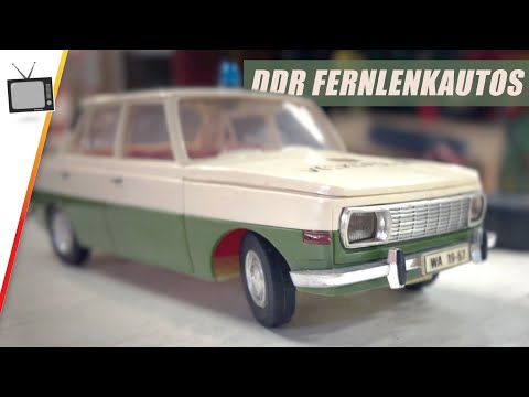 Die Vielfalt des Spielzeugs in der DDR: Fernlenkautos - Von Klassikern bis zu selten / ungewöhnlich.