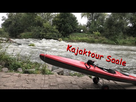 Kajaktour auf der Saale