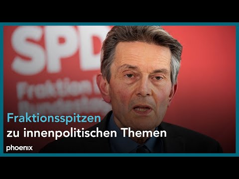 Fraktionsspitzen zu innenpolitischen Themen