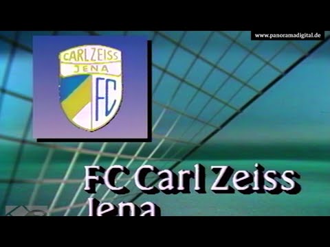 Der FC Carl Zeiss Jena im Juli 1987: Mannschaftsportrait zur neuen Saison