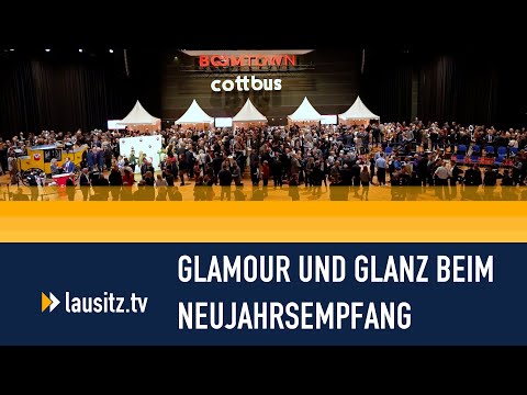 Der große Neujahrsempfang der Stadt Cottbus: Politik zwischen Glanz und Glamour