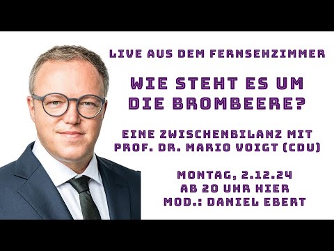 Mario Voigt (CDU) - Live aus dem Fernsehzimmer