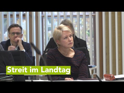 Streit in Landtagssitzung zum Thema „35 Jahre friedliche Revolution“