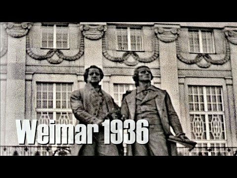 Weimar 1936 - Goethe-Häuser - Park an der Ilm - Belvedere