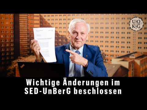 Bundestag beschließt Novellierung des SED-Unrechtsbereinigungsgesetzes