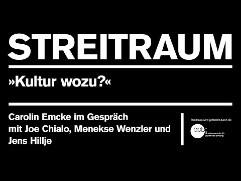 Streitraum: »Kultur wozu?«