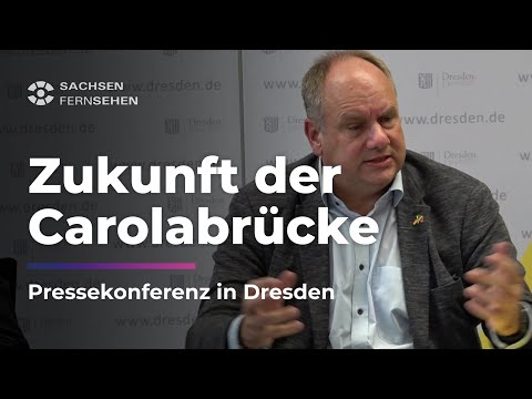 Was passiert jetzt mit der CAROLABRÜCKE? Stadt Dresden äußert sich I Sachsen Fernsehen