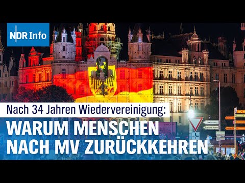 Tag der Deutschen Einheit: Warum immer mehr Menschen nach MV zurückkehren | NDR Info