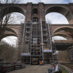 Sanierung der Elstertalbrücke geht voran: Deutsche Bahn bereitet nächste Bauphase vor / Copyright: Deutsche Bahn AG / Jörn Daberkow