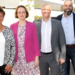 Abgeordnete (von links)- Dr. Ute Bergner, Tosca Kniese, Lars Schütze und Birger Gröning. Foto- Antje Duckwitz