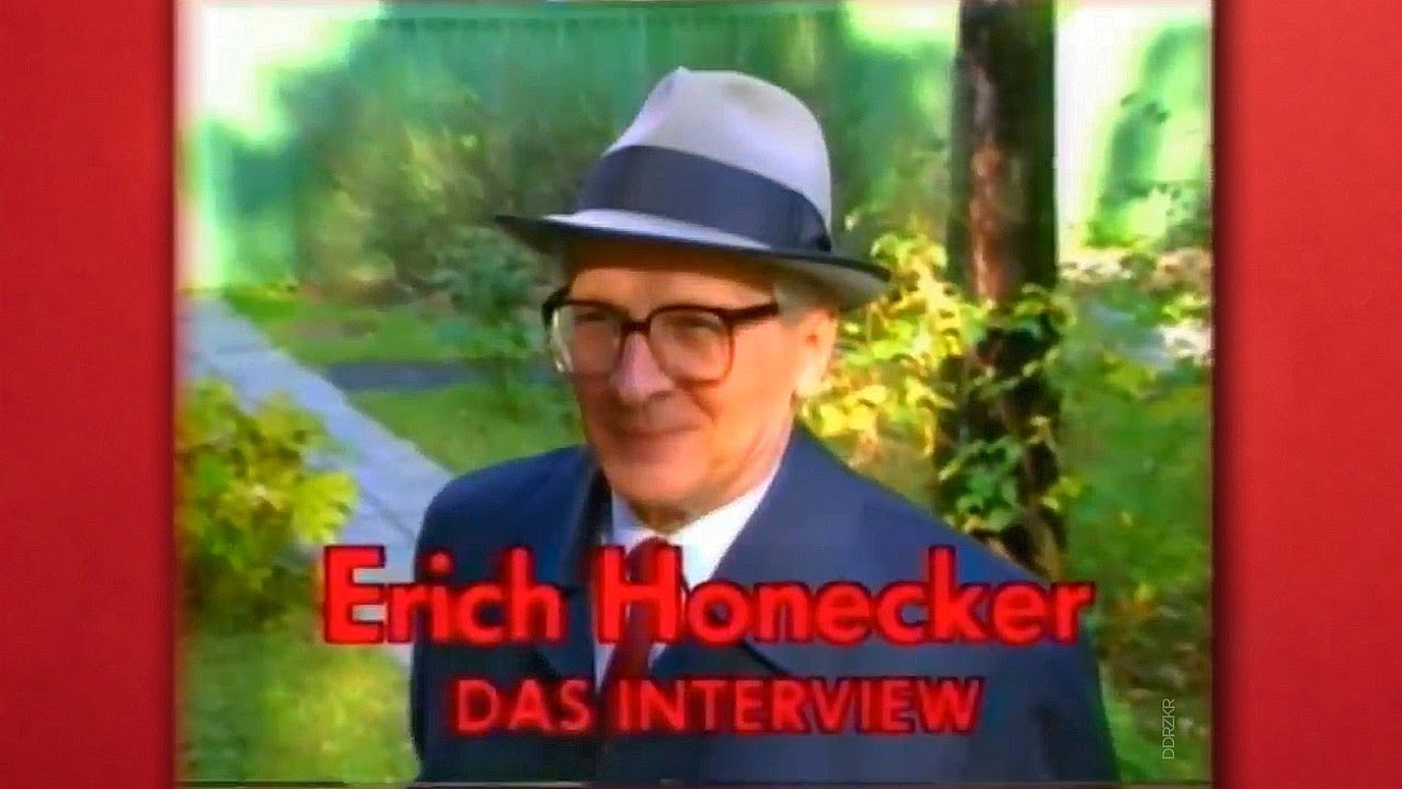 ERICH HONECKER: Schuld am Untergang der DDR war das Volk (Interview ...